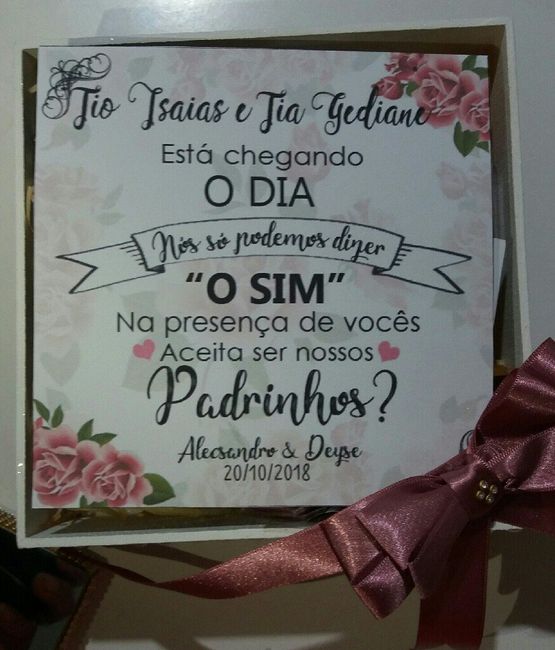  Caixa dos Padrinhos finalizadas. #lindas - 6