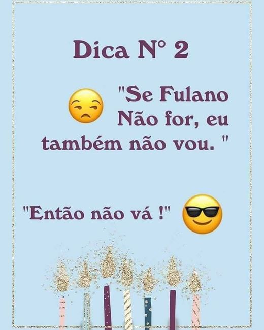 e quando o povo se convida? 😒 - 2