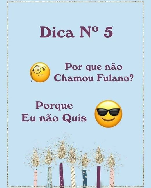 e quando o povo se convida? 😒 - 5