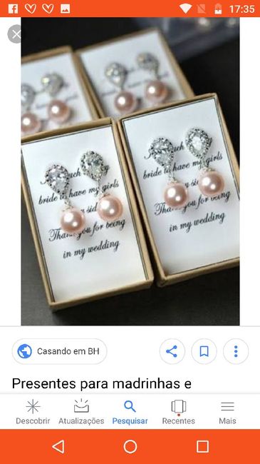 Presentes de padrinhos - 1