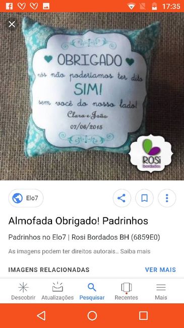Presentes de padrinhos - 3