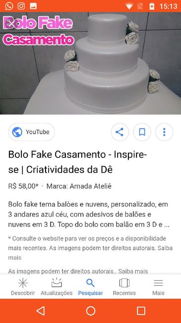 Bolo fake - 1