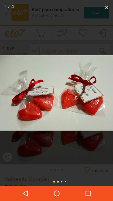 Mimo para os padrinhos - 1