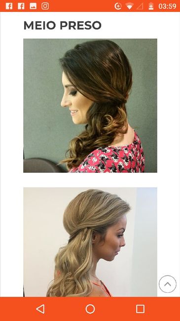 Como escolheram o penteado ? - 2