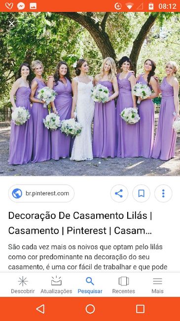 Qual cor escolho para as madrinhas - 1