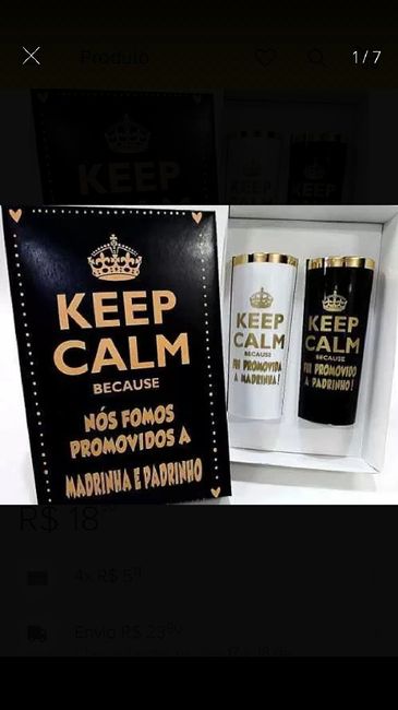O que dar para os padrinhos e madrinhas? - 1