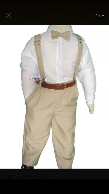 Roupa do Pajem - 1