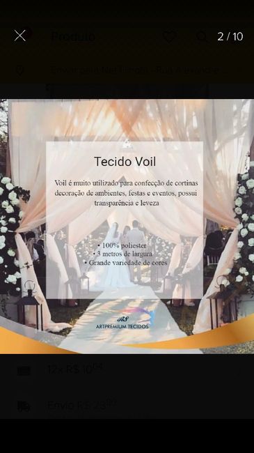 Tecido tipo véu? 3