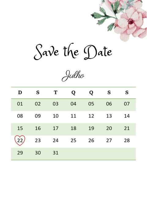 Save the date