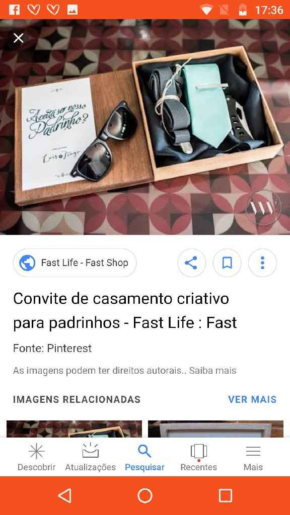 Presentes de padrinhos - 2