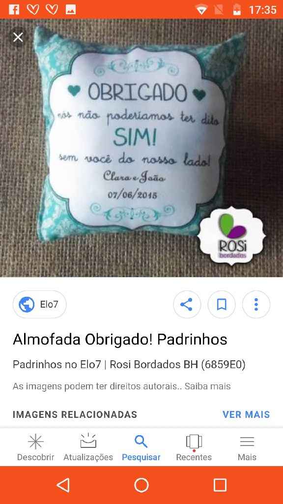 Presentes de padrinhos - 3