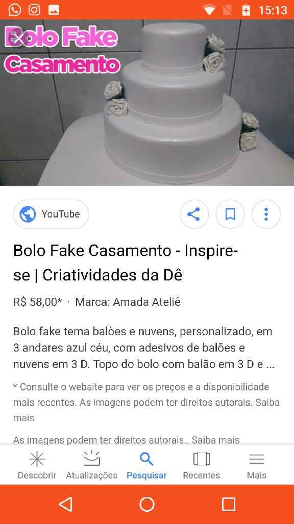 Bolo fake - 1