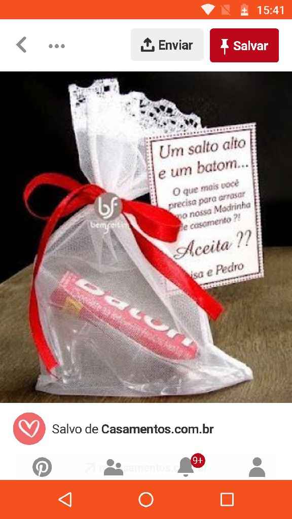 Lembrança para os padrinhos é realmente necessário? - 1