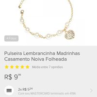 Pulseiras para as madrinhas - 1