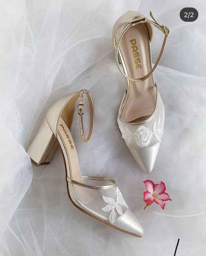 Sapato de noiva - 1