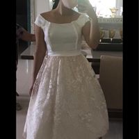 Vestido civil - primeira prova! - 2