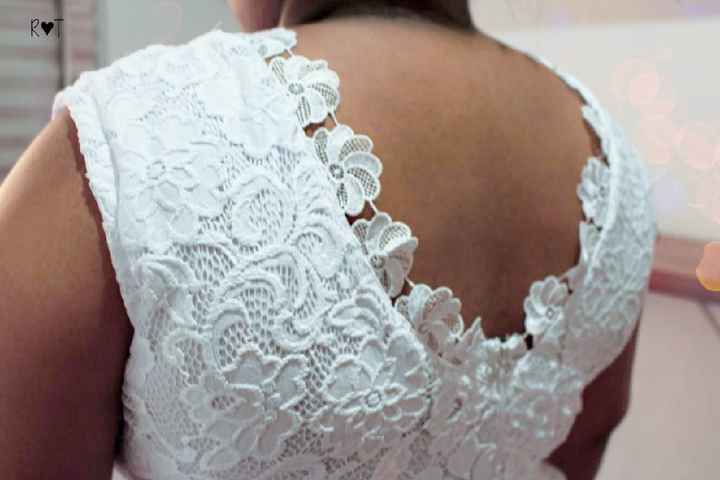 Casamentos reais 2018: o vestido (costas) - 1