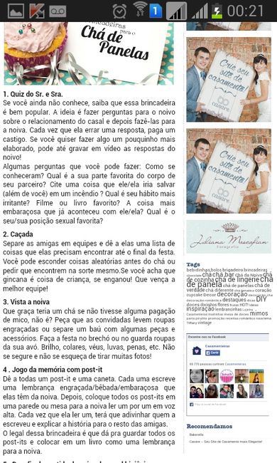 Brincadeiras para chá de cozinha.. help !!!! - 4