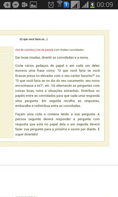 Brincadeiras para chá de cozinha.. help !!!! - 9