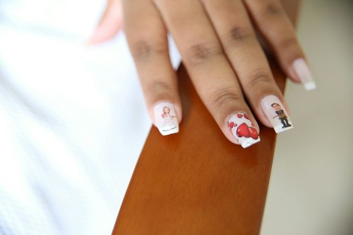 Unhas de noiva! - 1