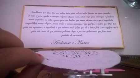 Convite padrinhos