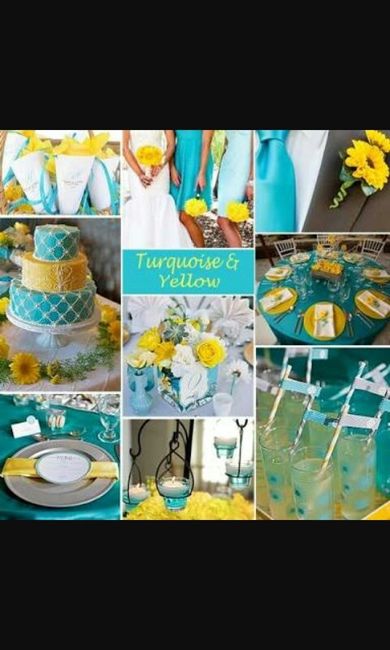 INSPIRAÇÃO: casamento azul e amarelo - 2