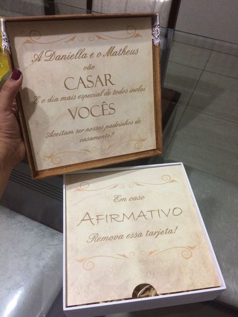 Caixinha de padrinhos - 3