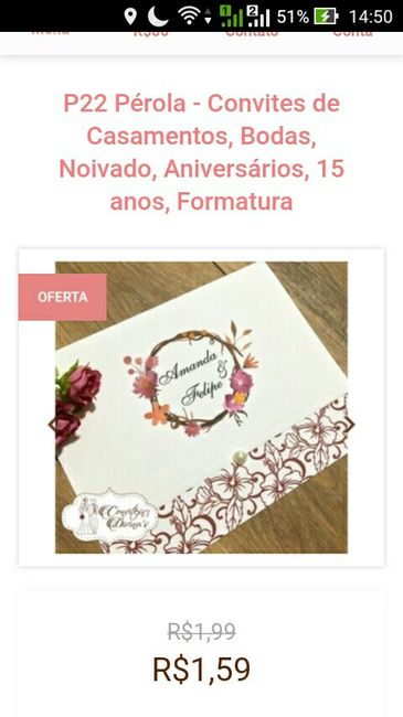 Acabei de comprar meu convite!!! - 1