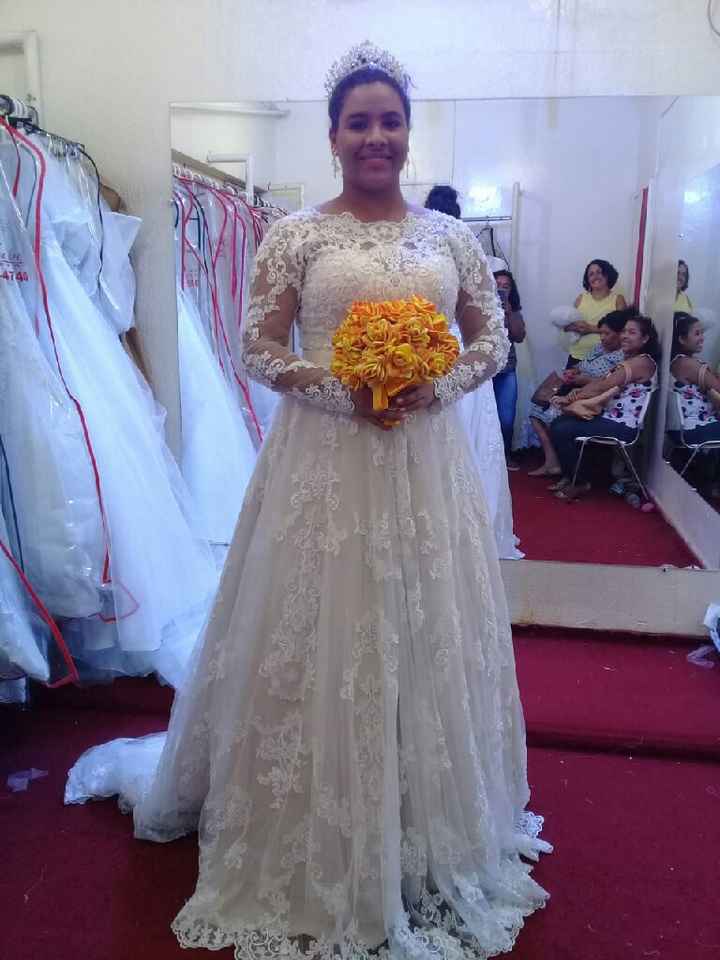 Meu Vestido dos sonhos😍😍 - 2