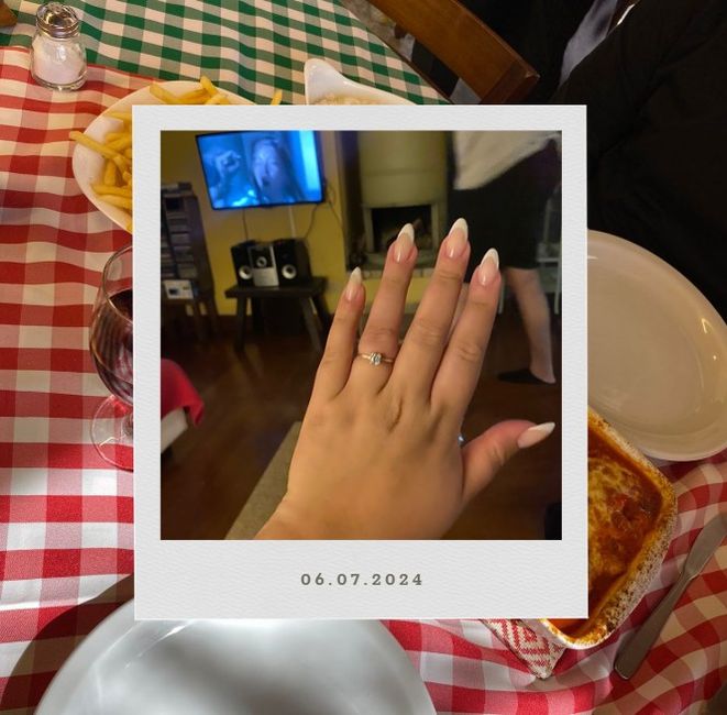 Vocês tiveram o pedido de casamento? 1