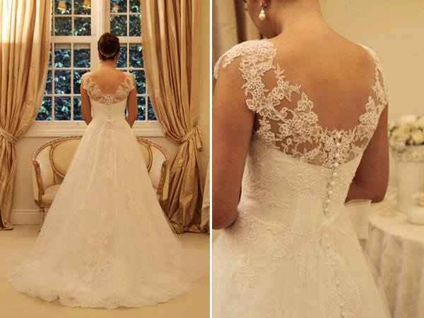 Vestido com renda