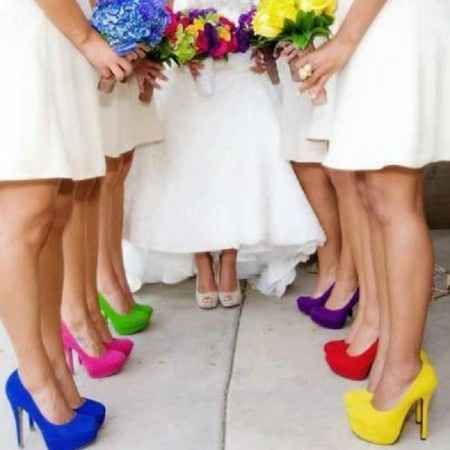 Sapato de noiva... Coloridos!? - 1