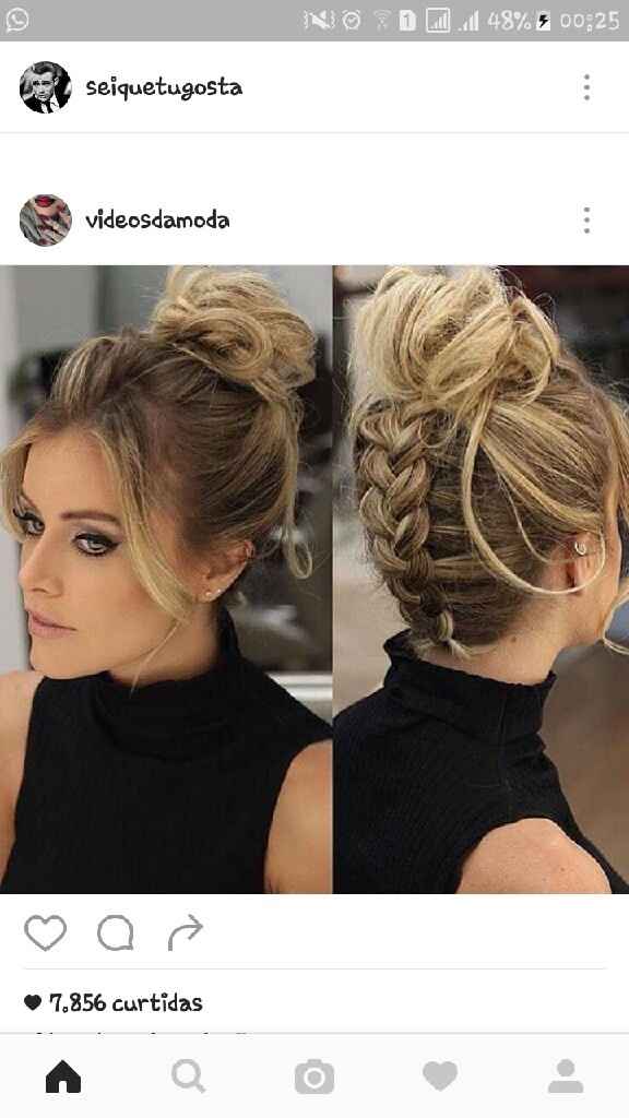 Meu penteado:  escolhido - 1