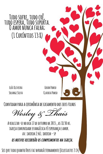 Convite Oficial Thais