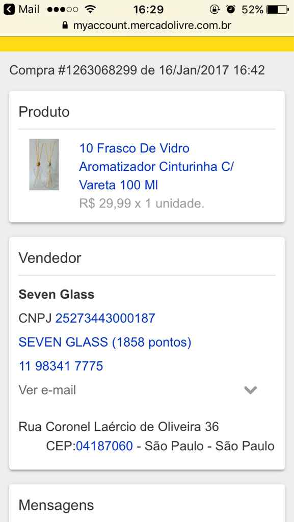 Lembrancinha das madrinhas - 1
