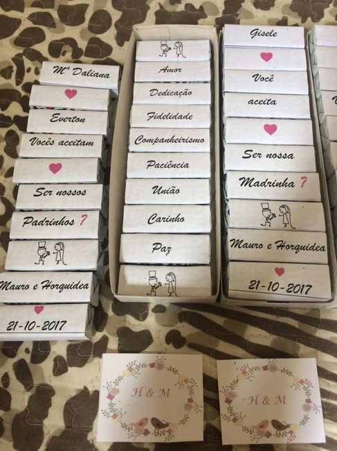 Convite padrinhos #vemver 😀 - 2