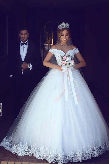 O meu vestido não é tão rodado, porém é estilo princesa como eu sempre quis