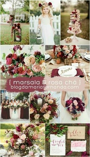 Decoração e tons para madrinhas. - 1