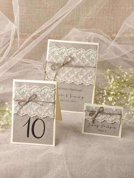 marcadores de mesa
