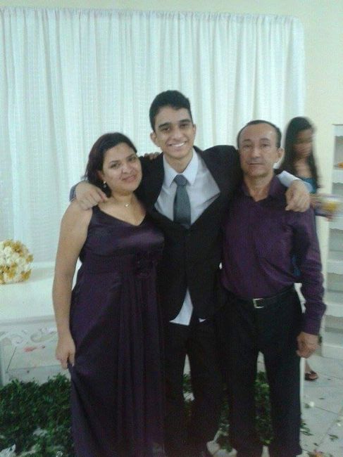 Familia dos noivos