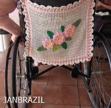 cadeira de roda decorada
