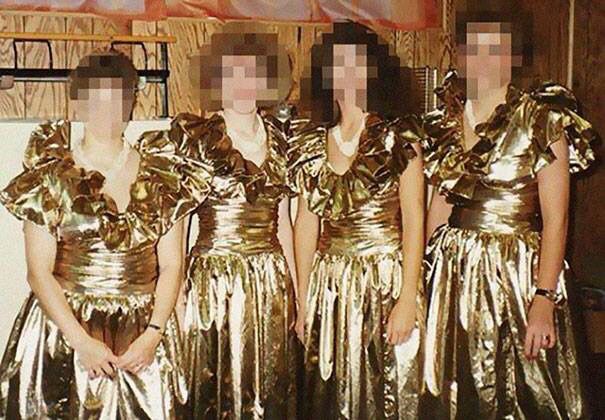 Os vestidos das madrinhas do passado! - 14