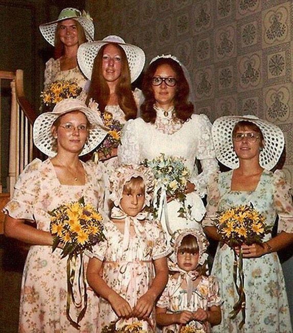 Os vestidos das madrinhas do passado! - 18