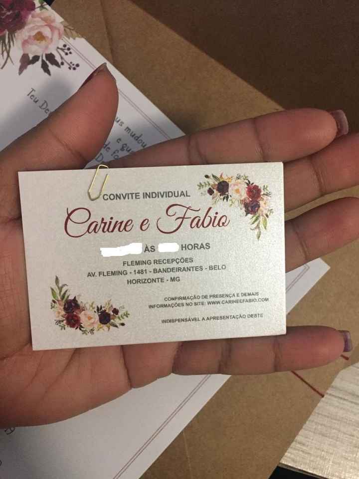 Convite individual