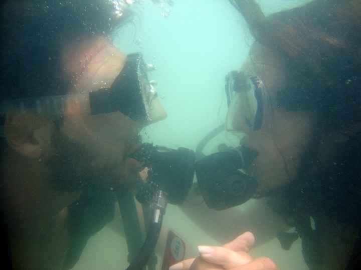 mergulho com cilindro em Maragogi