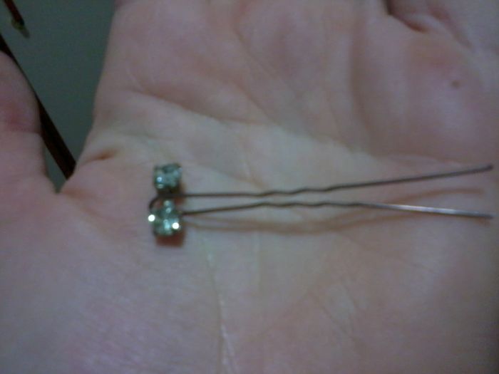 Diy: grampo com pérolas - 1
