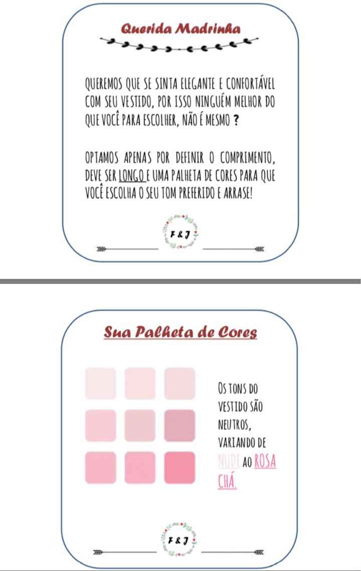  Nossa arte - convite dos padrinhos #diy - 2