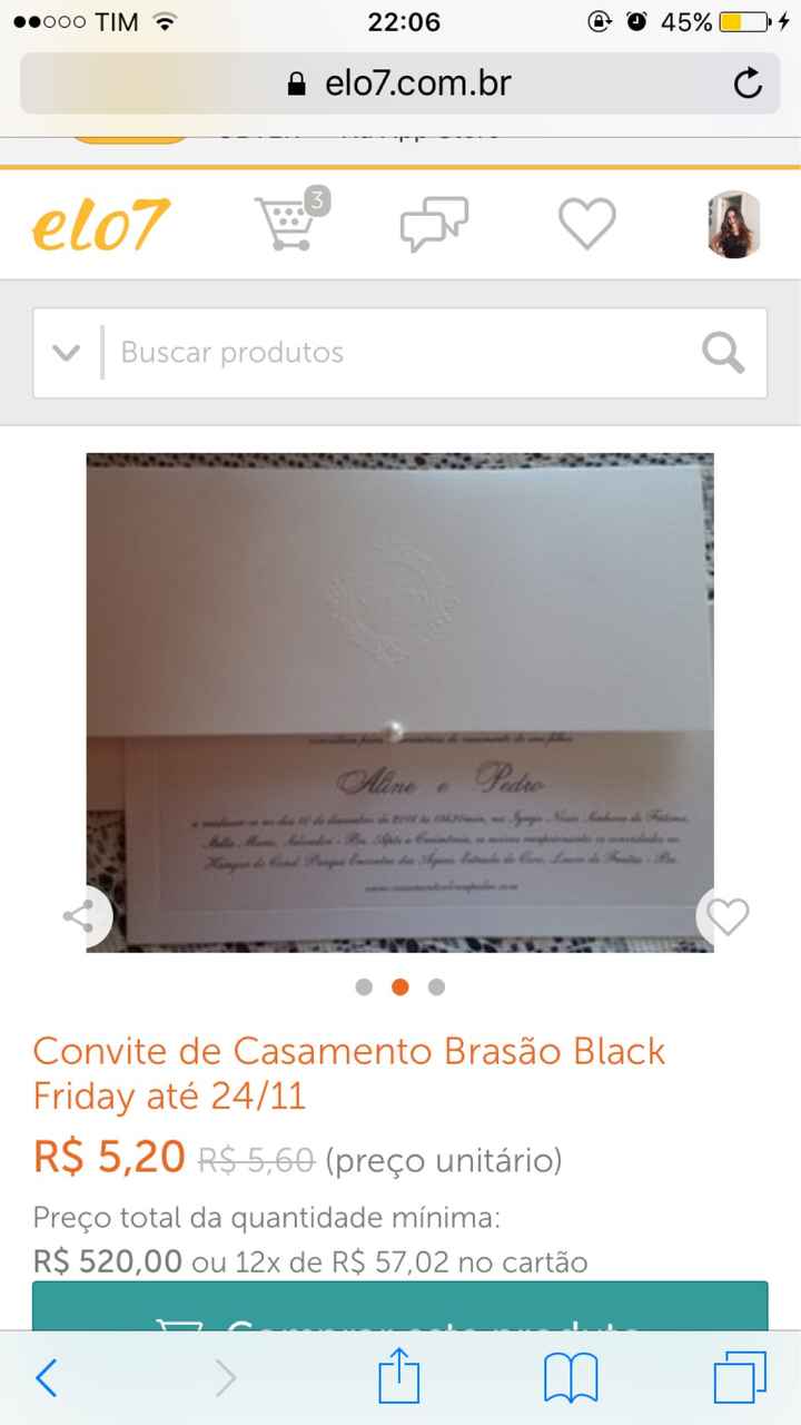  Convites. - 2