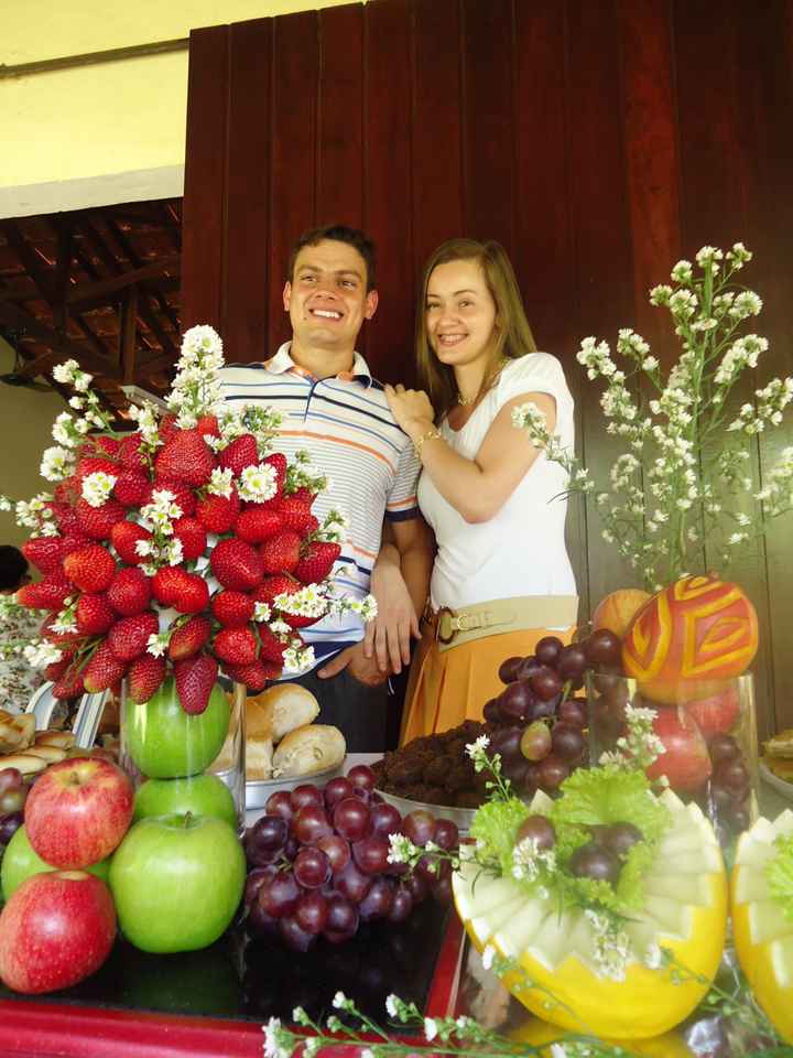 com morangos