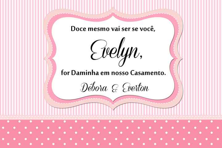 Convite daminhas